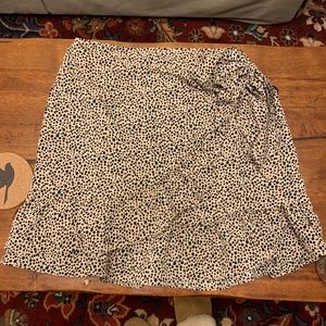 Cheetah skirt wrap
